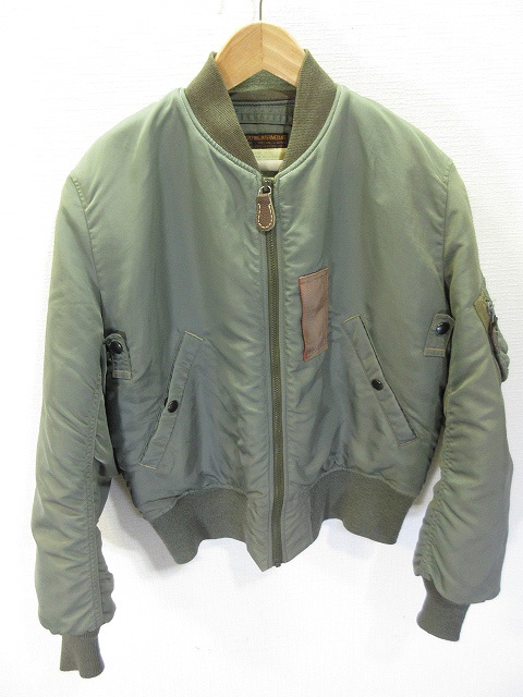 バズリクソンズ Buzz Rickson S B 15d フライト ジャケット ブルゾン ナイロン M品番 36 メンズ 146 ベクトルパーク