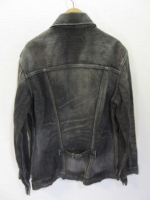 Levi's デニムジャケット ブラック/グレー BEAMS（ビームス）LEVI'S(R) x UNDERCOVER / TYPE I トラッカー