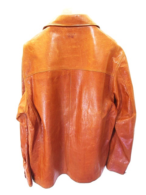 未使用品 ティンバーランド Timberland レザー ジャケット ショール 