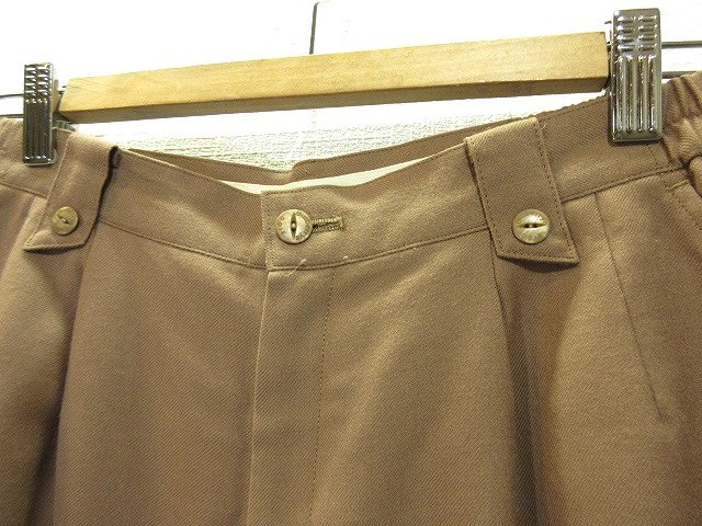 BURBERRYS キュロット 膝丈 バーバリーズ Burberrys ハーフ パンツ キュロット 膝丈 タック ワン