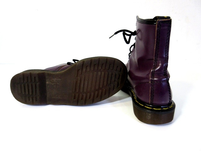 ドクターマーチン DR.MARTENS 8ホール ブーツ レースアップ 紫