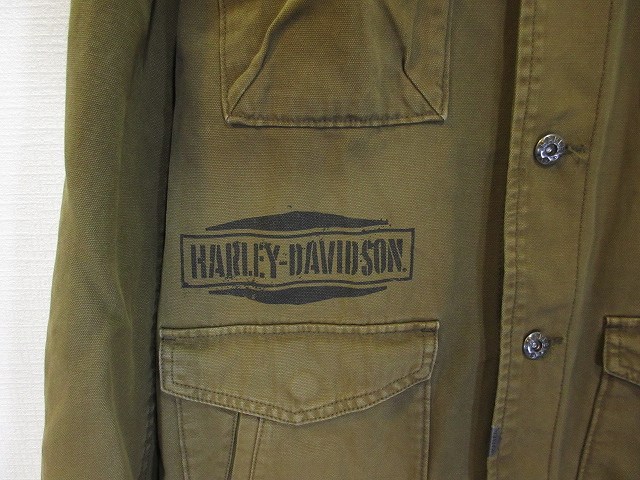 ハーレーダビッドソン HARLEY DAVIDSON ミリタリー ジャケット 
