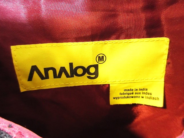 アナログ クロージング Analog Clothing ライト ネル シャツ 長袖 