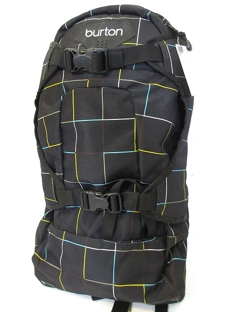 未使用品 バートン BURTON RPARADAISE PACK バックパック リュック リュックサック 鞄 17L チェック 柄 ブラック 黒 レディース 未使用品 バートン BURTON RPARADAISE PACK バックパック リュック