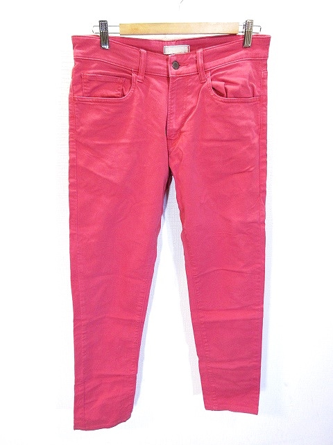 ユニクロ Uniqlo チノ パンツ 無地 赤 レッド 31 レディース 146 ベクトルパーク