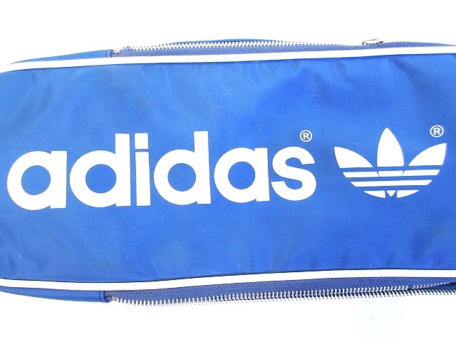 希少　adidas シューズケース 青/ホワイト 希少 adidas シューズケース 青/ホワイト 国内1月9日発売予定