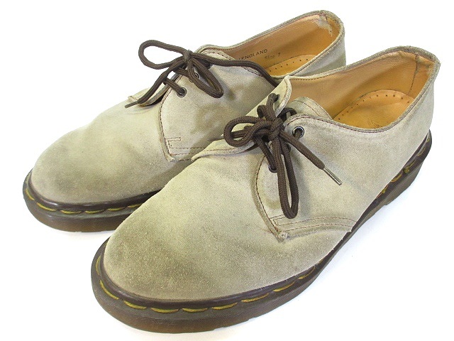 ドクターマーチン DR.MARTENS 3ホール シューズ スエード レースアップ 