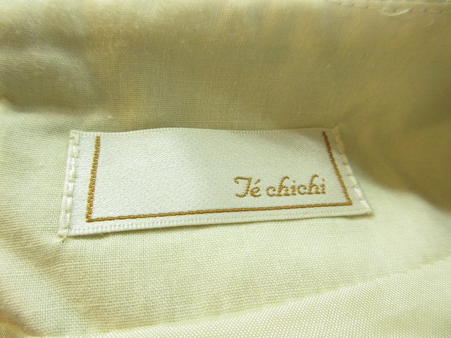 テチチ Te Chichi ニット ワンピース 長袖 膝丈 ミドル チェック ベージュ M レディース 146 ベクトルパーク