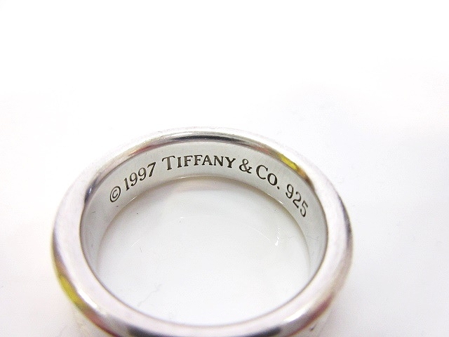 ティファニー TIFFANY & CO. 指輪 リング 1837 シルバー925 刻印 銀色