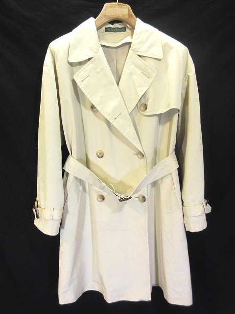 ニューヨーカー Newyorker ビッグ トレンチ コート ロング ダブル ジャケット スプリング 11ar ベージュ レディース 146 ベクトルパーク