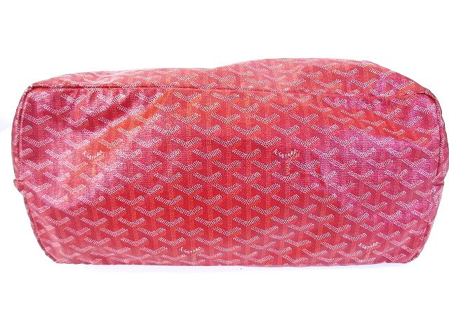 GOYARDゴヤールサンルイトートバッグPM 赤色　ポーチ付き 超極美品】ゴヤール サンルイPM ポーチ付き レッド 赤 トート