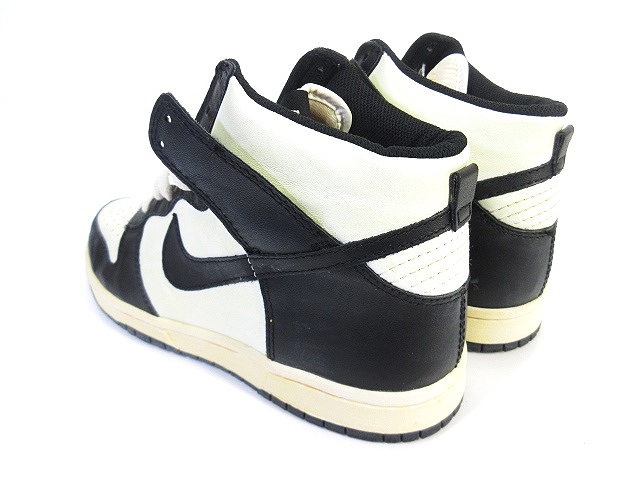 ナイキ NIKE ダンク ハイ ヴィンテージ スニーカー ハイカット 白 黒 
