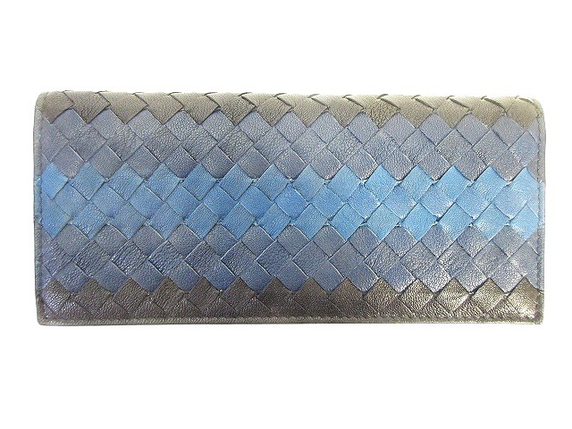 ボッテガヴェネタ BOTTEGA VENETA 極美品 コンチネンタル ウォレット 