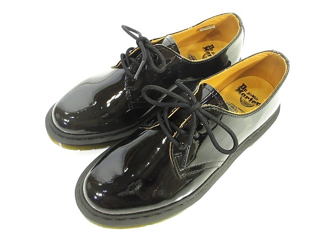 ドクターマーチン DR.MARTENS × BEAMS 極美品 パテント 3ホール ブーツ 