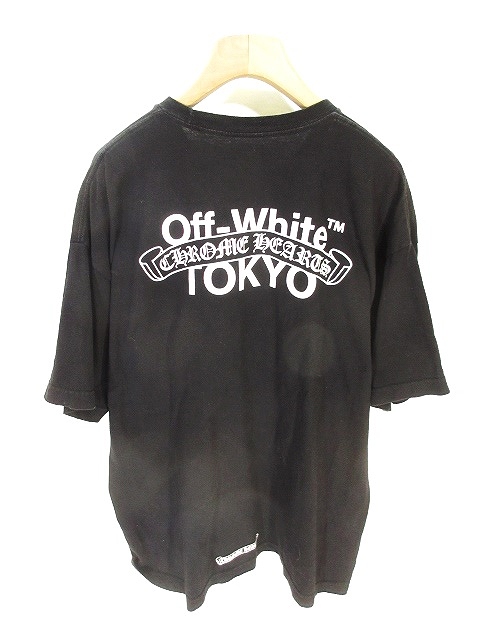 クロムハーツ CHROME HEARTS × OFF WHITE Tシャツ カットソー 半袖 