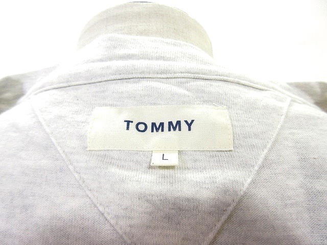 TOMMY レタードカーディガン