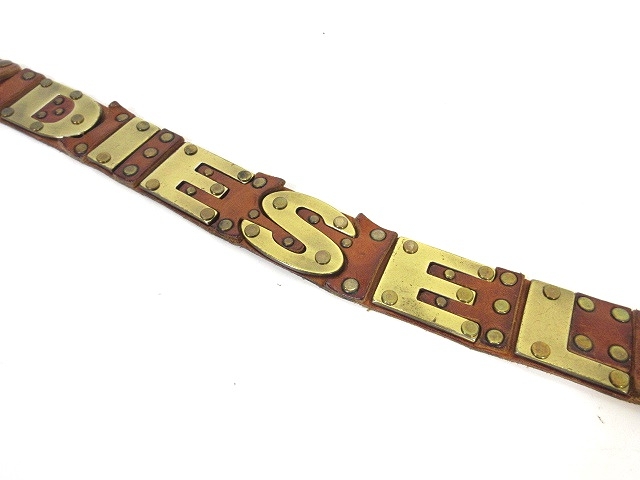 ディーゼル DIESEL レザー ベルト ロゴ ハトメ 本革 80cm ブラウン 茶 伊製 国内正規 【Z】 メンズ レディース 146-201908290800 | ベクトルパーク ディーゼル DIESEL レザー ベルト ロゴ ハトメ 本革 80cm ブラウン 茶 伊製 国内正規 【Z】 メンズ レディース 146-201908290800 | ベクトルパーク
