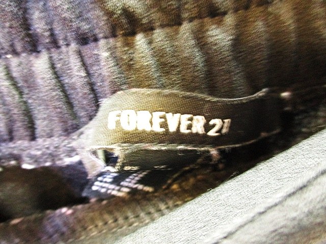 フォーエバー21 Forever21 ジャージ パンツ ライン 黒 ブラック Xs レディース 146 ベクトルパーク