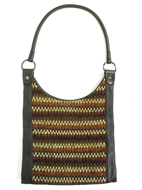 ミッソーニ MISSONI 美品 ワンショルダー トート バッグ ワンハンドル 