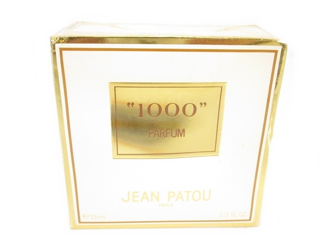 未使用品 JEAN PATOU ジャンパトゥ 1000 ミル パルファム 15ml 香水 未 