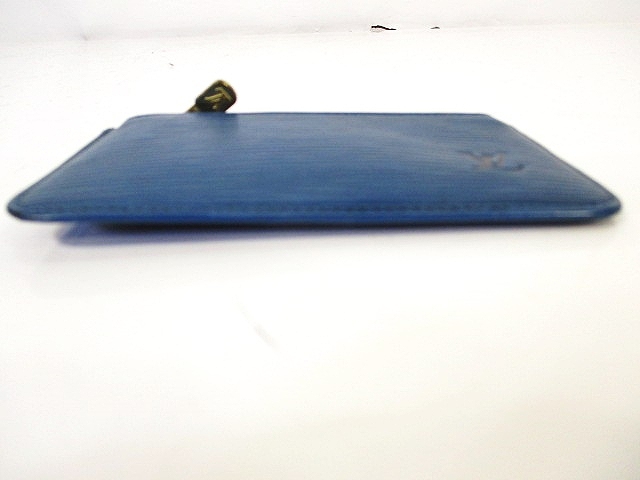 【美品】ルイヴィトン ポシェットクレ アエログラム ケース ブルー 青 LOUIS VUITTON（ルイ・ヴィトン） コインケース カードキーケース