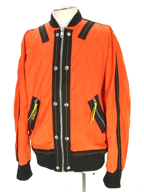 ディーゼル DIESEL ミリタリー ボンバー ジャケット ブルゾン