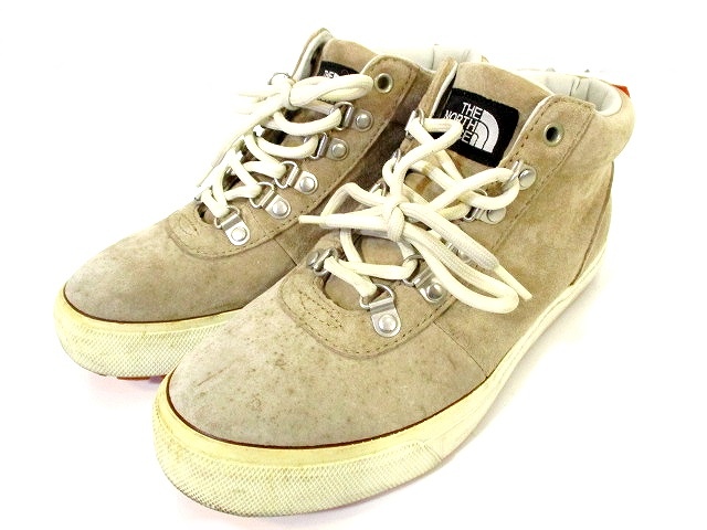 ザノースフェイス The North Face トレッキング シューズ レースアップ スエード調 ビブラムソール ベージュ 24 レディース 146 ベクトルパーク