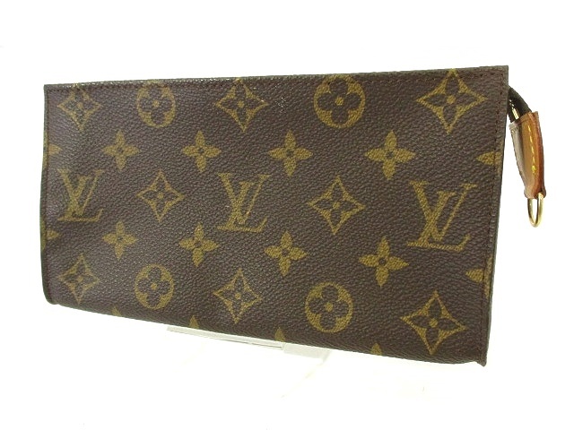 ルイヴィトン LOUIS VUITTON モノグラム ポーチ 小物入れ PVC レザー 