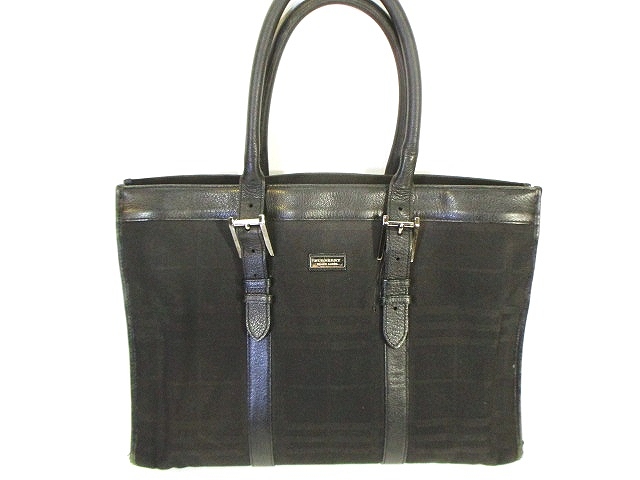 BURBERRY BLACK LABELビジネスバッグ ハンドバッグ ナイロンツイル