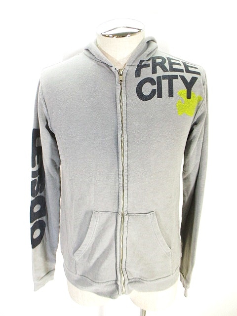 FREECITY × LACMA Artists Wanted Pullover Hoodie in Orange Small 