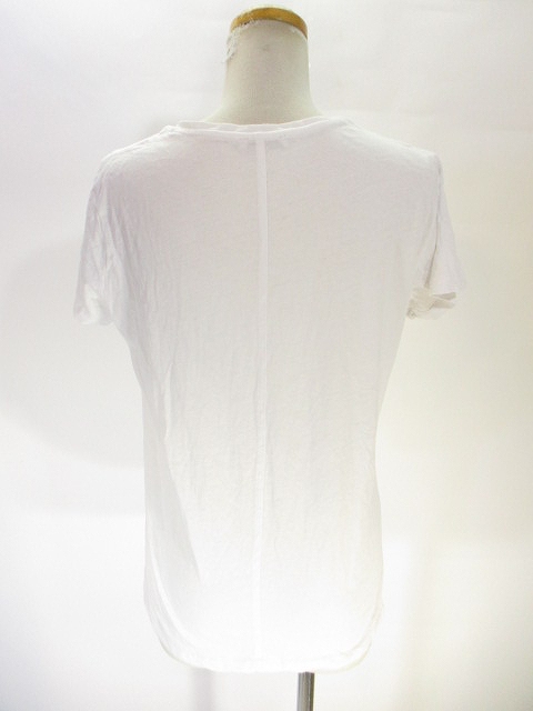 ザラ Zara Tシャツ カットソー 半袖 Vネック 無地 白 ホワイト M レディース 146 ベクトルパーク ザラ Zara Tシャツ カットソー 半袖 Vネック 無地 白 ホワイト M レディース 146 ベクトルパーク