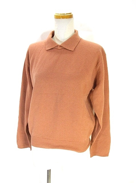 ギャルリーヴィー Galerie Vie トゥモローランド ニット セーター 長袖 無地 オレンジベージュ レディース 146 ベクトルパーク