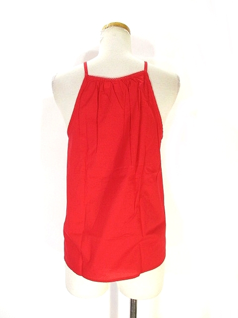 ギャップ Gap 美品 キャミソール タンクトップ レース タック Xxs レッド 赤 レディース 146 ベクトルパーク