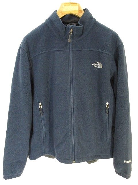 ザノースフェイス The North Face Winwall フルジップ フリース ジャケット プルオーバー 長袖 ハイネック ロゴ 刺繍 ネイビー 紺 アウトドア ウェア メンズ 146 ベクトルパーク