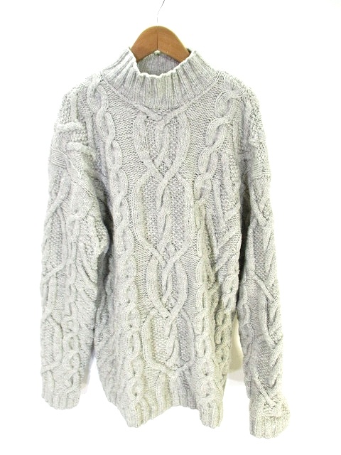 ラルフローレン Ralph Lauren ニット セーター 長袖 タートルネック ケーブル編み込み 灰色 グレー Xl メンズ 146 ベクトルパーク