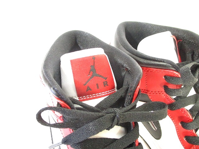 ナイキ NIKE 極美品 AIR JORDAN 1 MID 554724-069 エア ジョーダン 1 