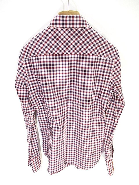 Vivienne Westwood 長袖シャツ 44 ピンク系チェック ヴィヴィアンウエストウッドマン Vivienne Westwood MAN 美品