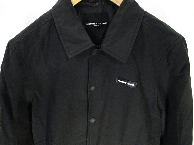 ナンバーナイン NUMBER (N)INE DENIM コーチ ジャケット ワンポイント