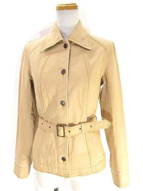 バーバリー ロンドン BURBERRY LONDON デニム ベルテッド ジャケット 