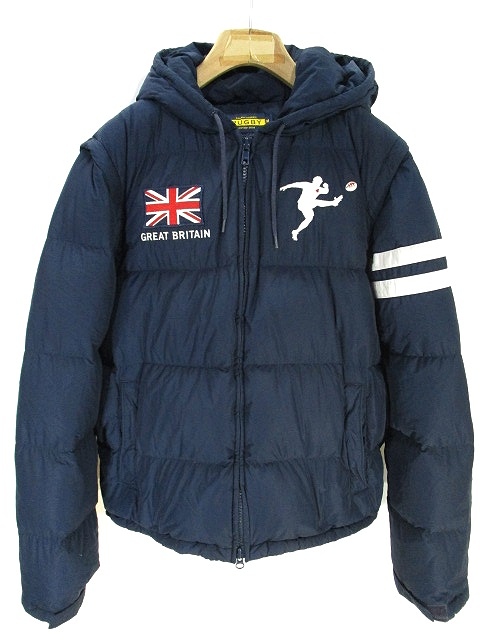 ラルフローレン ラグビー RALPH LAUREN RUGBY 2WAY ダウン ジャケット 