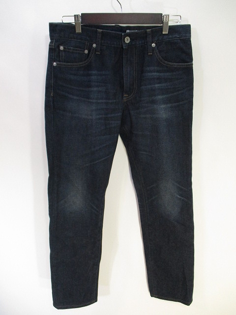 ユニクロ Uniqlo デニム パンツ ジーンズ ロング ジッパーフライ 濃紺 インディゴ 31 メンズ 146 ベクトルパーク