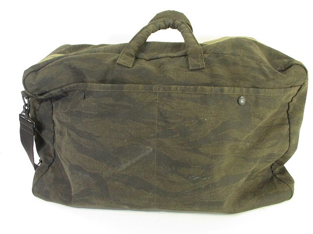 ポーター PORTER グリーンアイ ボストン バッグ 大容量 迷彩 カモフラ 