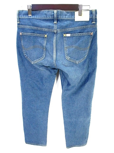 アースミュージック エコロジー Earth Music Ecology Lee 美品 デニム パンツ ジーンズ ロング インディゴ M レディース 146 ベクトルパーク