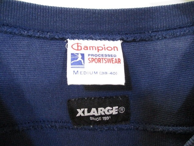 チャンピオン CHAMPION × エクストララージ X-LARGE ランタグ チャンピオン CHAMPION × エクストララージ X-LARGE ランタグ