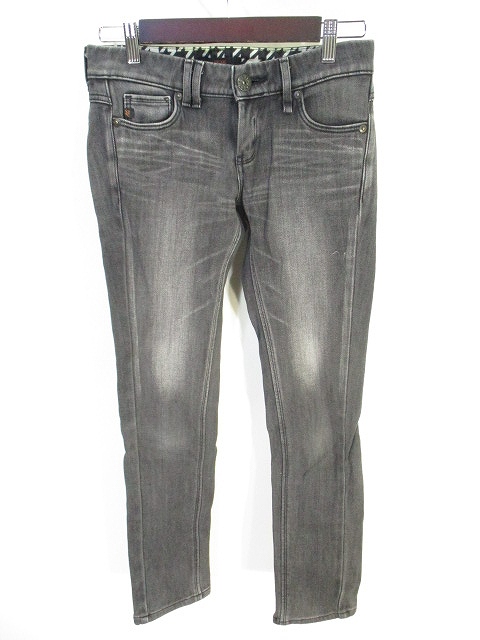 サムシング Something カラー デニム パンツ ジーンズ グレー 26 レディース 146 ベクトルパーク