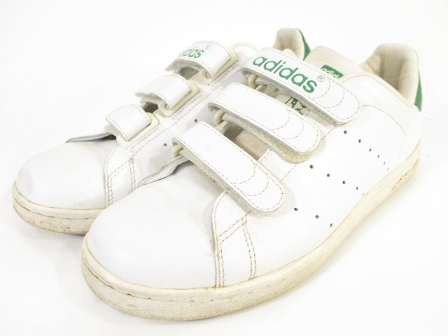 アディダスオリジナルス Adidas Originals スタンスミス Stan Smith スニーカー ベルクロ シューズ 靴 24 5 ホワイトグリーン 白 緑 レディース 146 ベクトルパーク