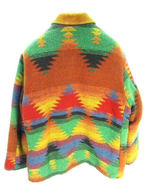 カルクラフト cal craft ダッフル コート ジャケット ネイティブ柄 衿