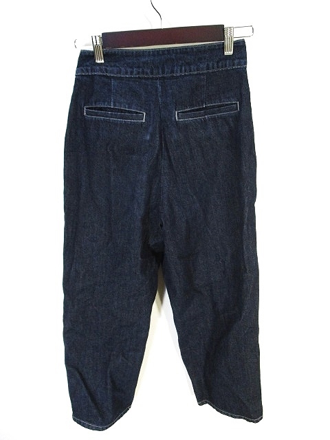 ナノユニバース Nano Universe デニム パンツ ジーンズ ラップ 風 ストレート ロング インディゴ Size36 レディース 146 ベクトルパーク ナノユニバース Nano Universe デニム パンツ ジーンズ ラップ 風 ストレート ロング インディゴ Size36 レディース 146 ベクトルパーク