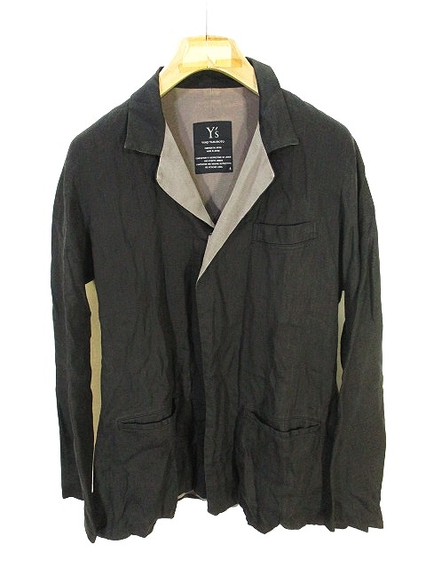 ワイズ Y S ショールカラー ジャケット 薄手 スナップボタン 4 Qw メンズ 146 ベクトルパーク