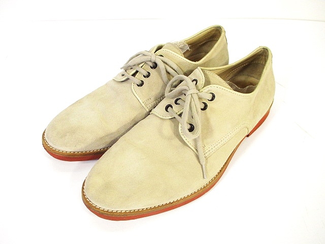 バーニーズニューヨーク Barneys New York スエード デッキ シューズ 靴 ライトベージュ 11 Qw メンズ 146 ベクトルパーク